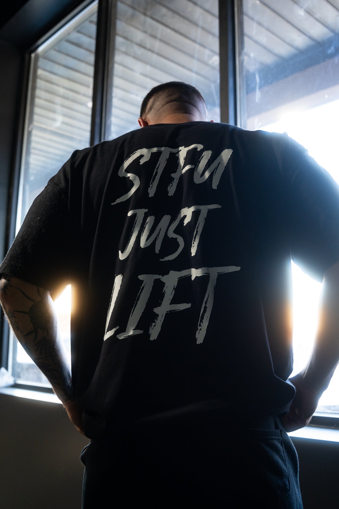 IW STFU JUST LIFT Heavy T-Shirt