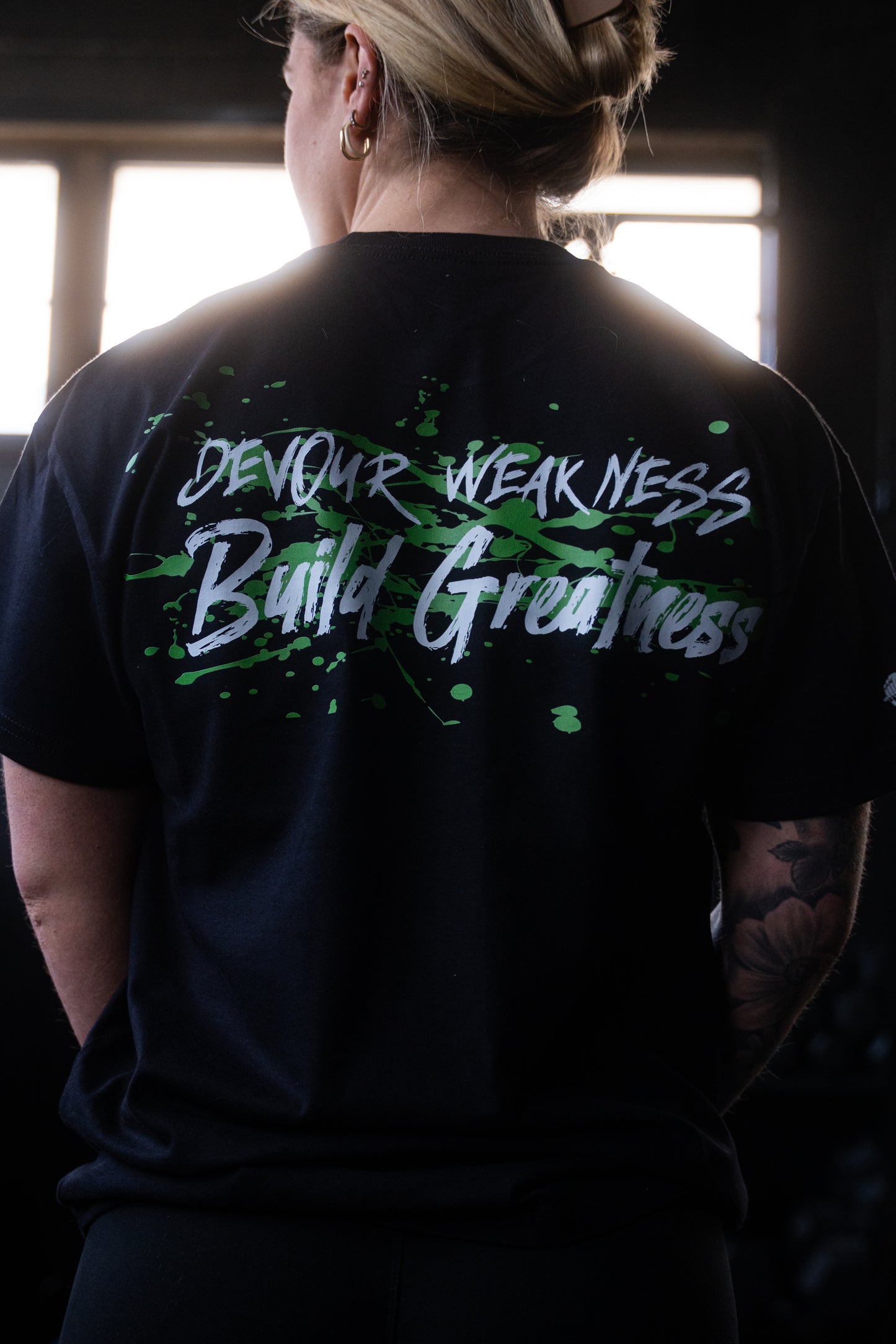 Ignite MVB Devour Weakness Build Greatness T-Shirt
